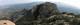 Panorama sur les Croix de Roquebrune depuis le sommet voisin oouest (c) autorise
977*307 pixels (50483 octets)(i3903)