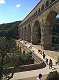  Le pont du Gard est très visité. (c) Christophe ANTOINE
262*350 pixels (19249 octets)(i904)
