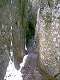 La partie étroite des gorges au milieu du parcours  (c) Christophe ANTOINE
375*500 pixels (41402 octets)(i385)