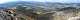  Presque au niveau de la Croix de Provence Vue sur le Prieuré.  A gauche le lac Zola à sa droite  le lac de Bimont. Dans le prolongement du Prieuré: la crête  longée par le sentier Imoucha. (c) Christophe ANTOINE
1200*309 pixels (52089 octets)(i2589)