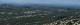  Panorama nord Est depuis la Croix de Provence. A gauche le Concors.  En dessous Vauvenargues. (c) Christophe ANTOINE
1000*315 pixels (42905 octets)(i3431)