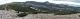   Panorama sud est depuis le pic de Taoumé. Au fond le Garlaban.  (c) Christophe ANTOINE
1300*312 pixels (95490 octets)(i3809)