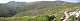  Sentier bleu vers  la source des Eaux vives. En face la crête entre le Mont Lantin à gauche et le mont Carpiagne. A gauche en troisième plan le petit col qui mène au vallon de Luinant.(c) Christophe ANTOINE
800*219 pixels (32070 octets)(i1593)